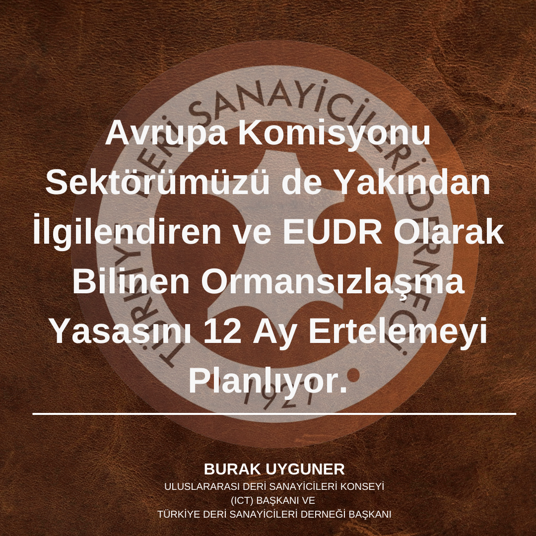 Ormansızlaşma Yasası 12 Ay Erteleniyor. 