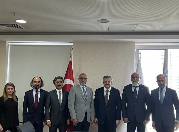 Sanayi ve Teknoloji Bakan Yardımcısı Sayın Hasan Büyükdede'yi ziyaret
