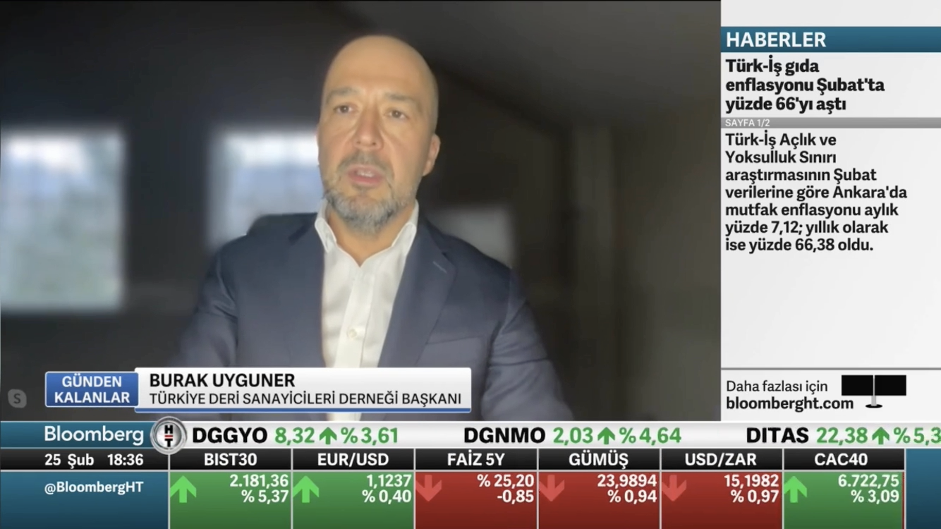 Bloomberg HD TV Haber Burak Uyguner 25.02.2022