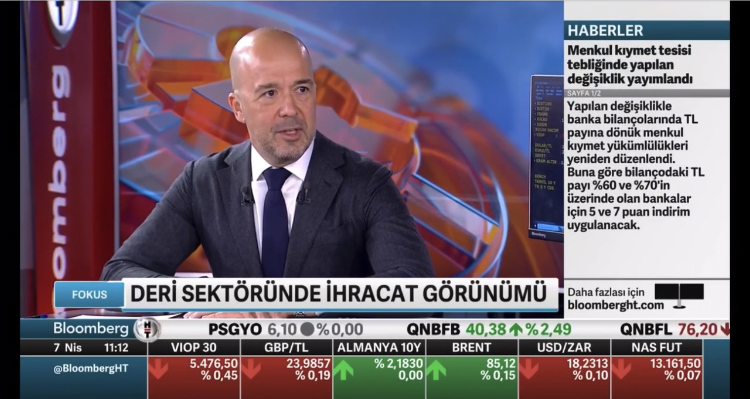TDSD Başkanı Burak Uyguner Bloomberg HT'de