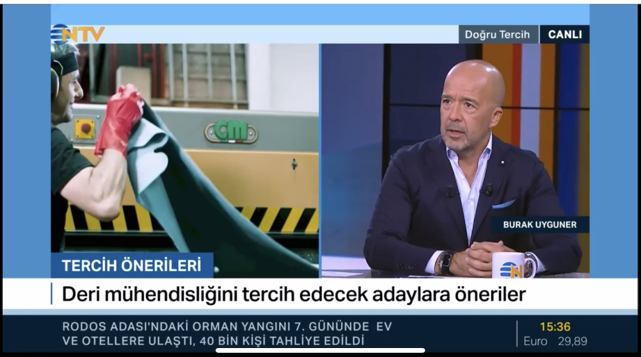 TDSD Başkanı Sayın Burak Uyguner NTV'de