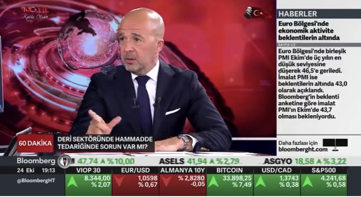 TDSD Başkanı Sayın Burak Uyguner Bloomberg HT'de 